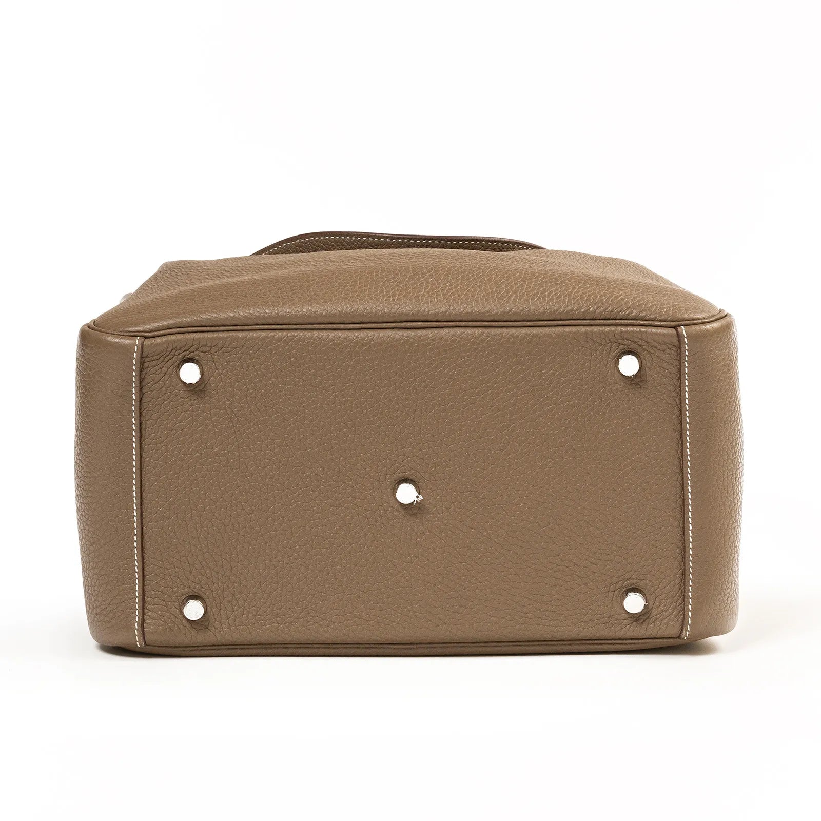 Hermès Lindy 30 Etoupe Clemence Palladium Hardware