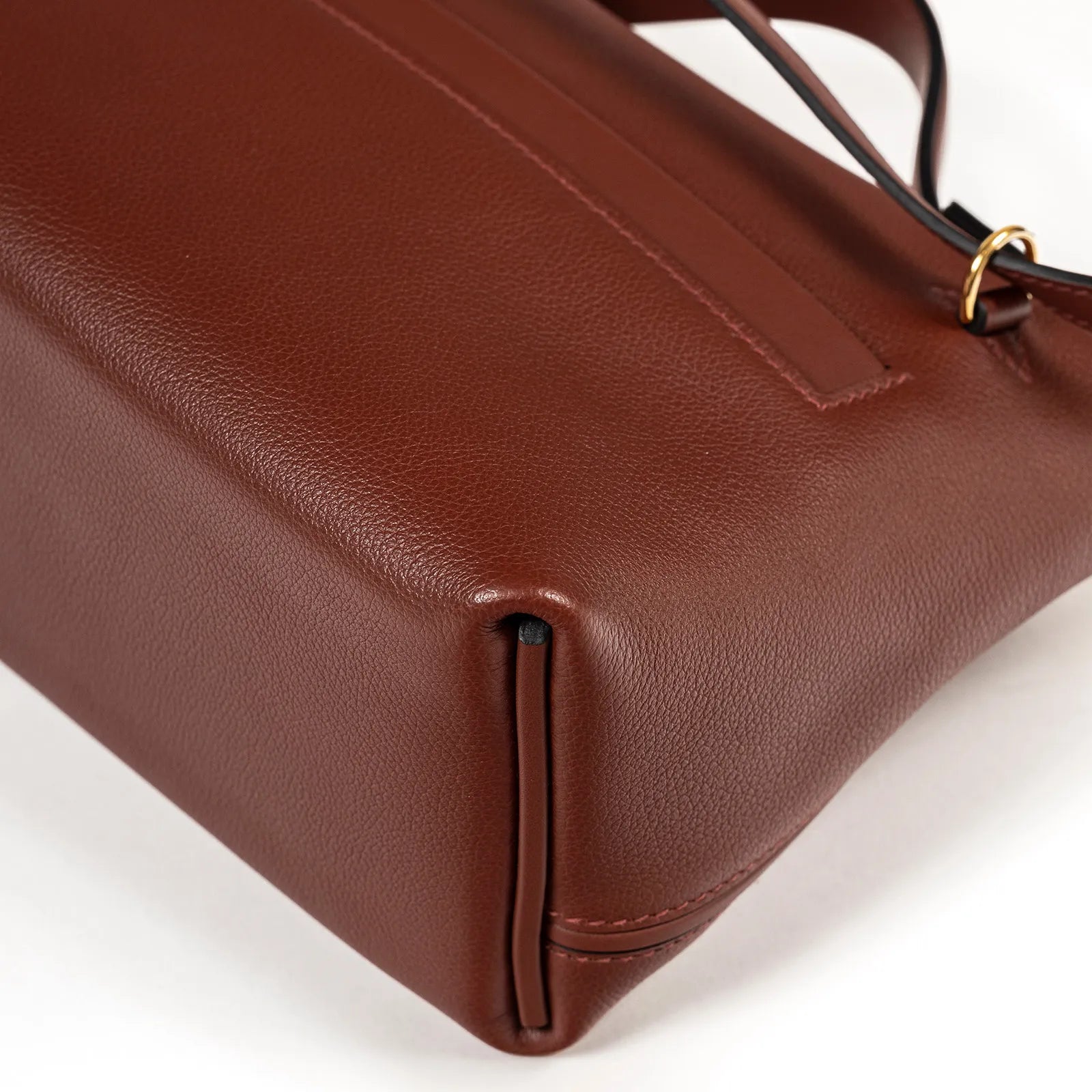 Hermès Mini 24/24 21 Rouge H Evercolor and Swift Gold Hardware