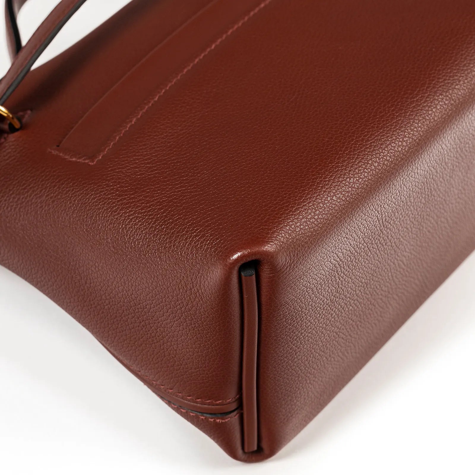 Hermès Mini 24/24 21 Rouge H Evercolor and Swift Gold Hardware