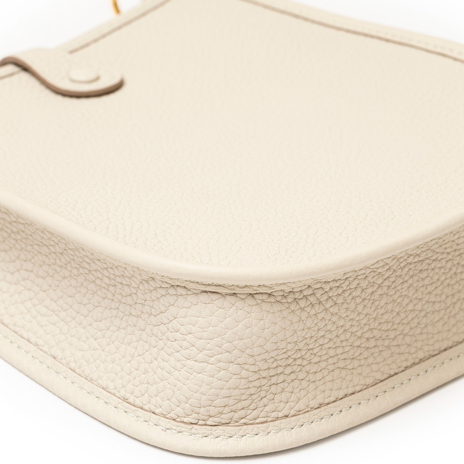 Hermès Mini Evelyne Beton Clemence Gold Hardware
