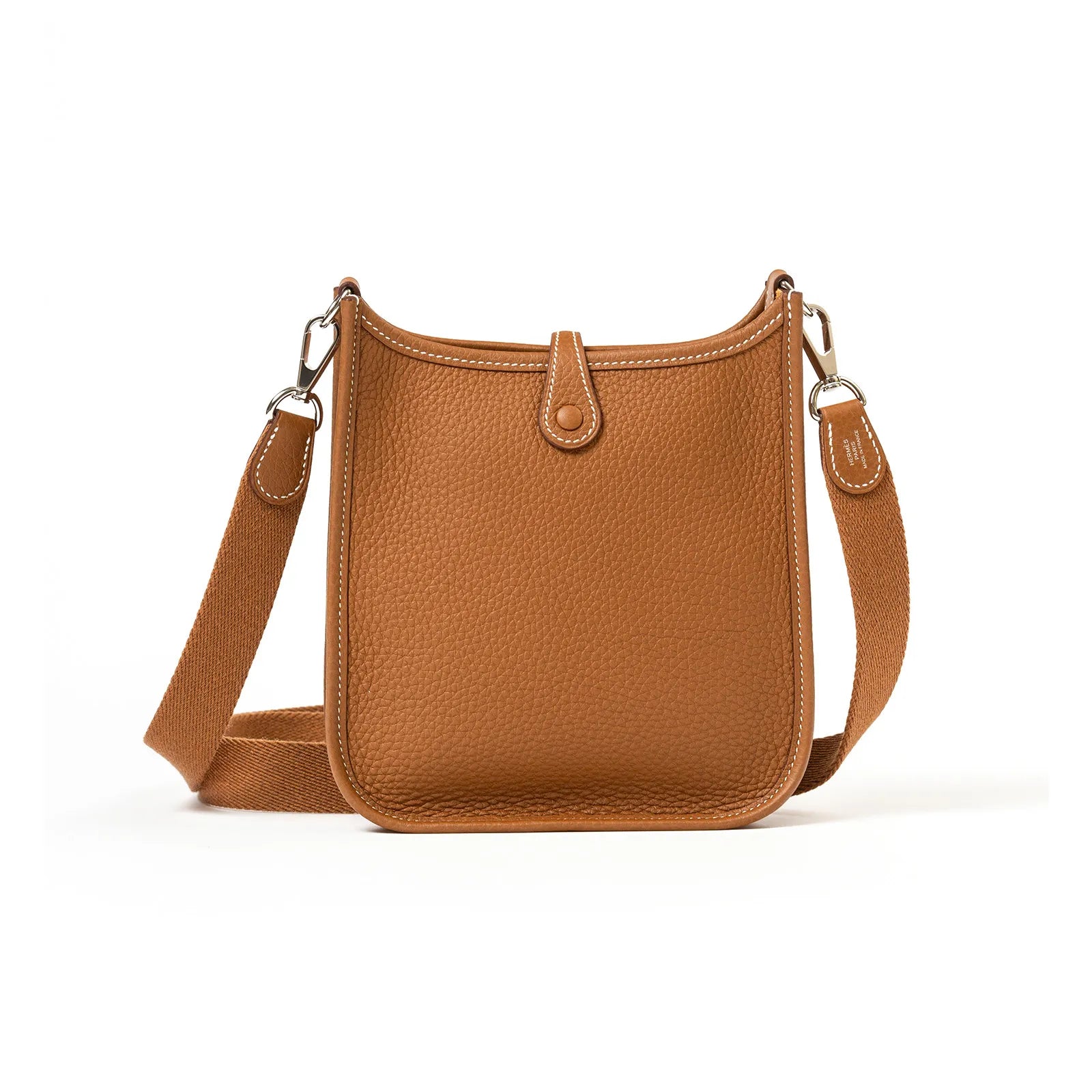 Hermès Mini Evelyne Gold Clemence Palladium Hardware
