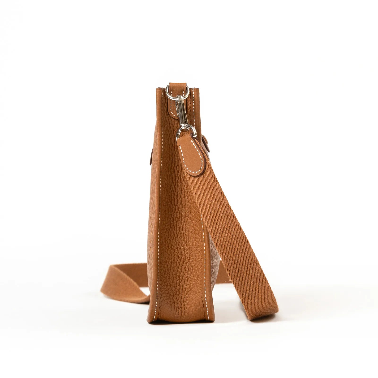 Hermès Mini Evelyne Gold Clemence Palladium Hardware