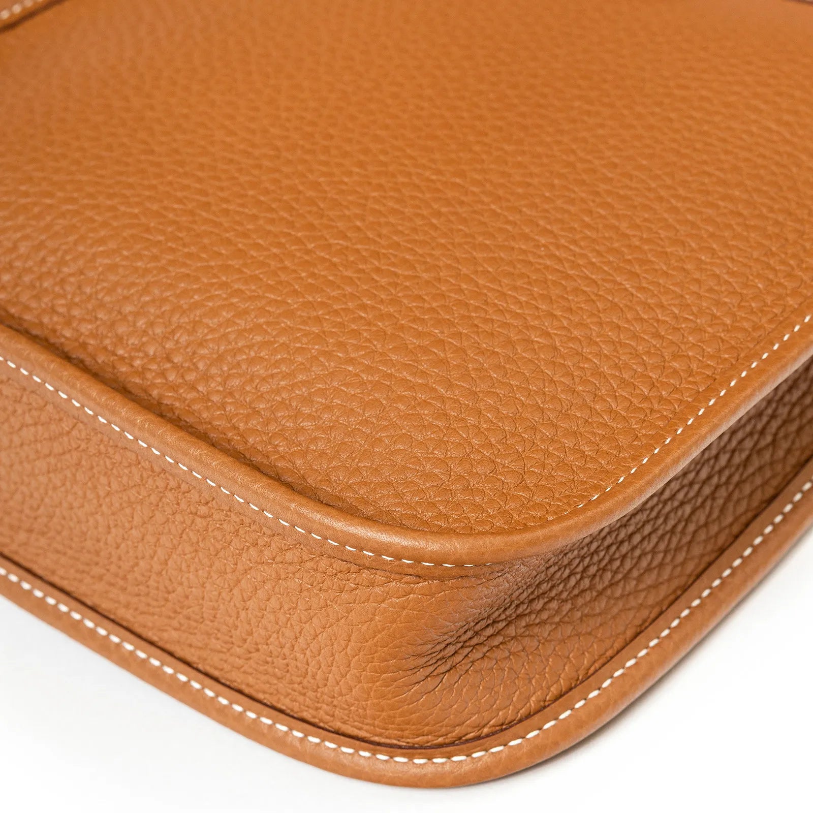 Hermès Mini Evelyne Gold Clemence Palladium Hardware