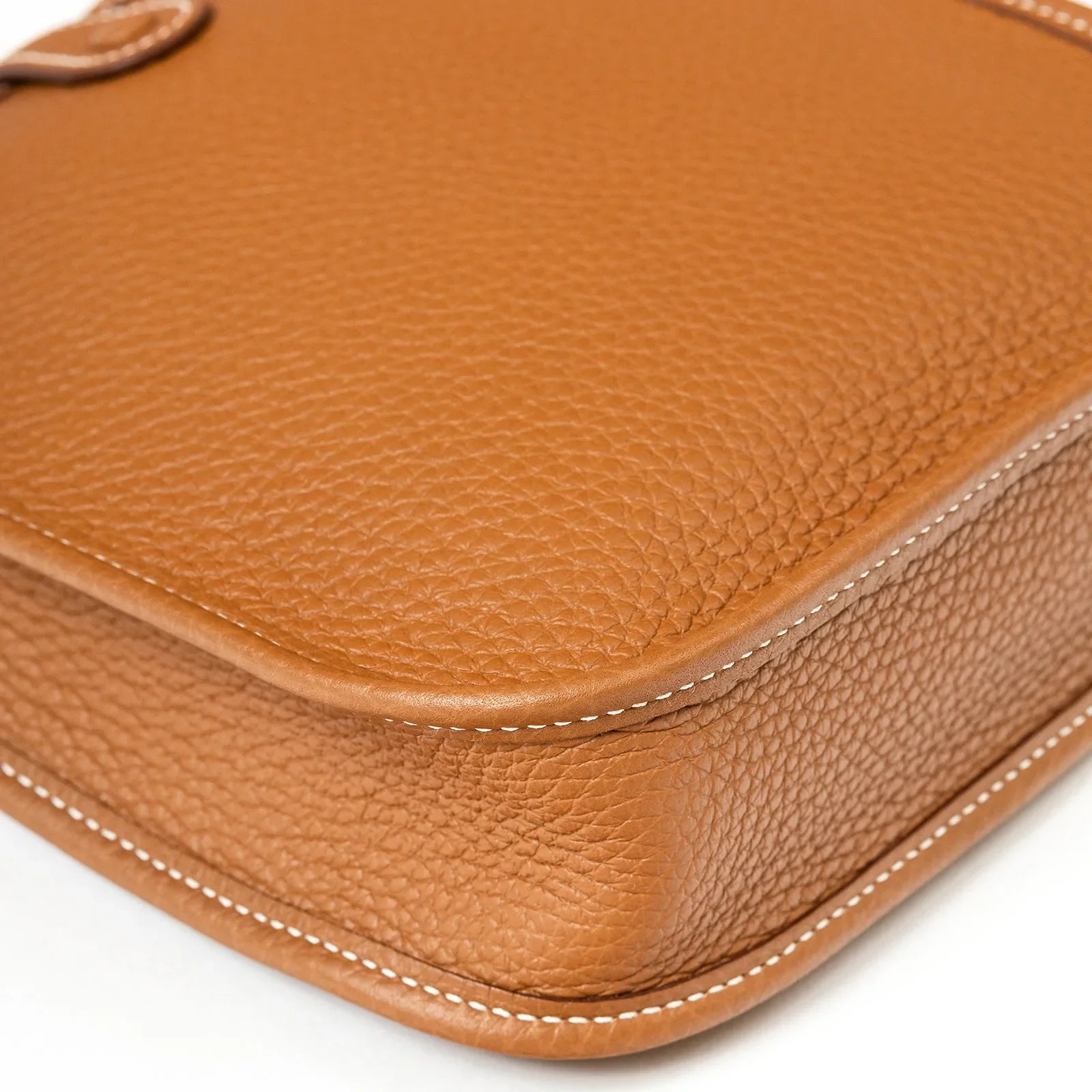 Hermès Mini Evelyne Gold Clemence Palladium Hardware