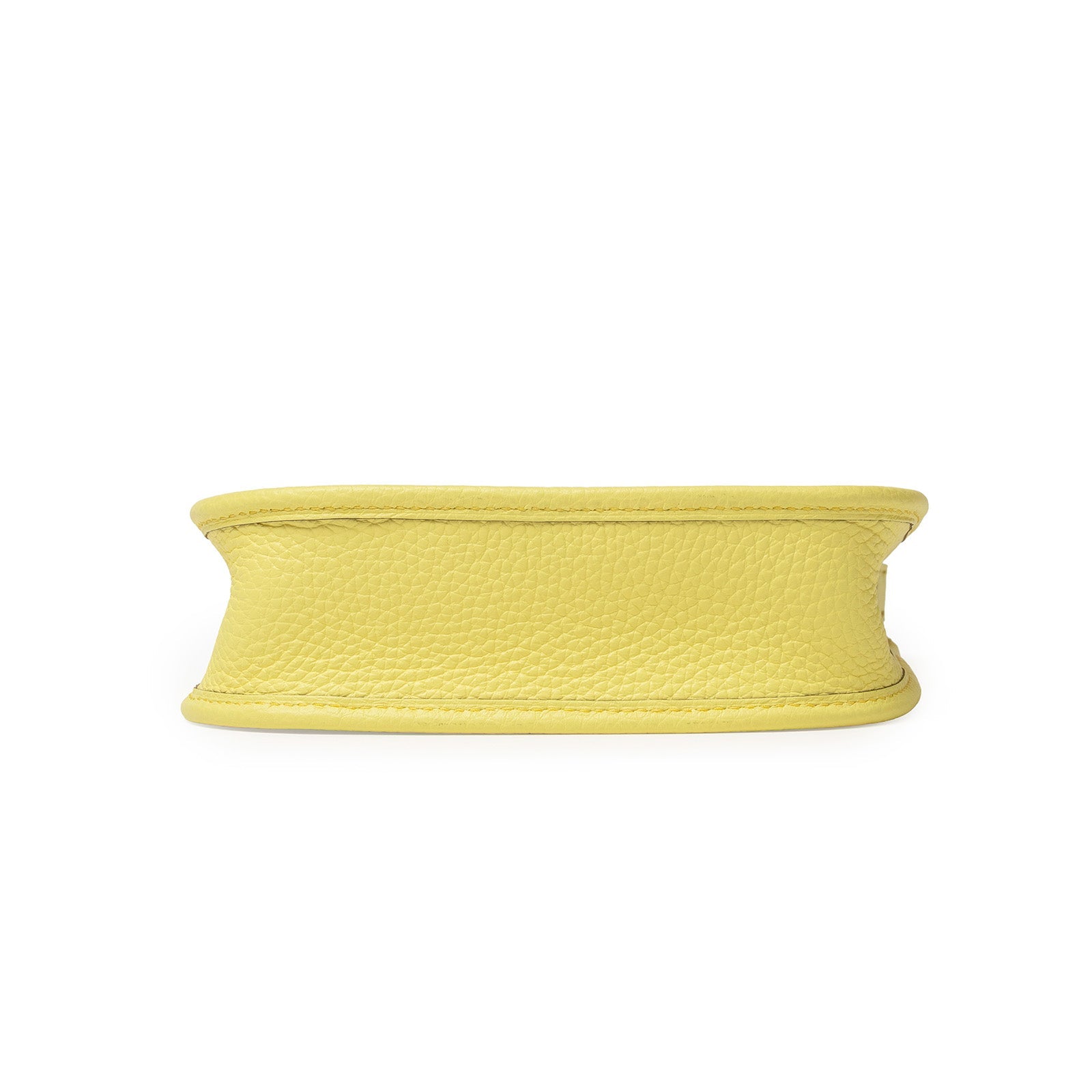 Hermès Mini Evelyne Limoncello Clemence Palladium Hardware