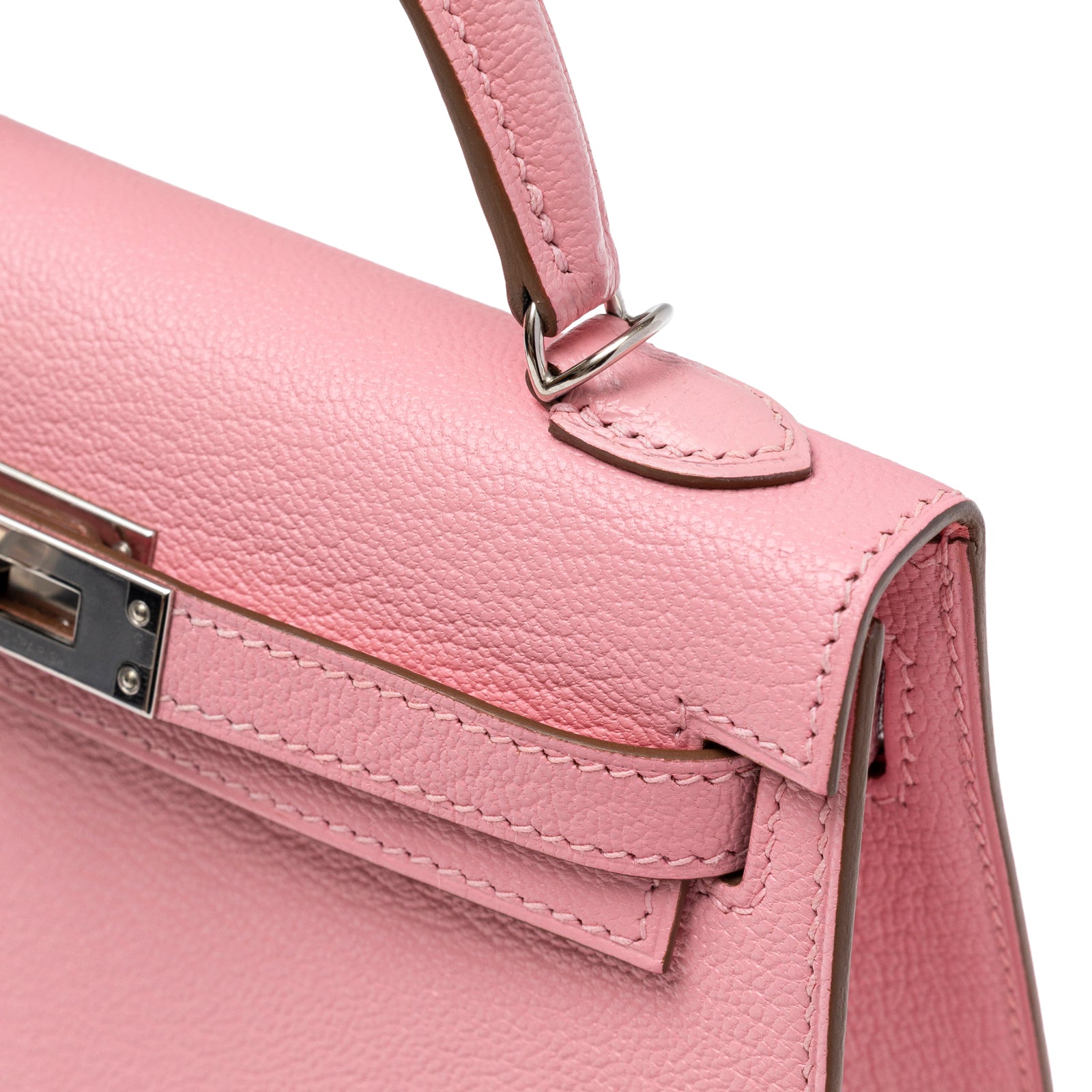 Hermès Kelly Sellier 20 Rose Confetti Chevre Mysore | Rome Station