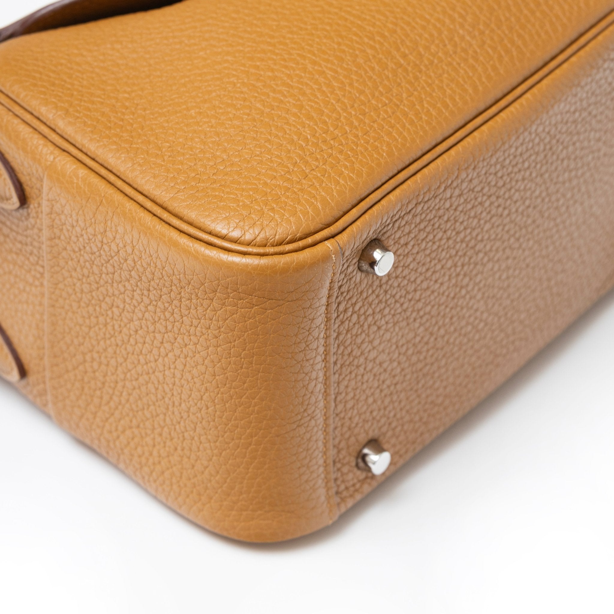 Hermès Mini Lindy I Sesame Clemence Palladium Hardware