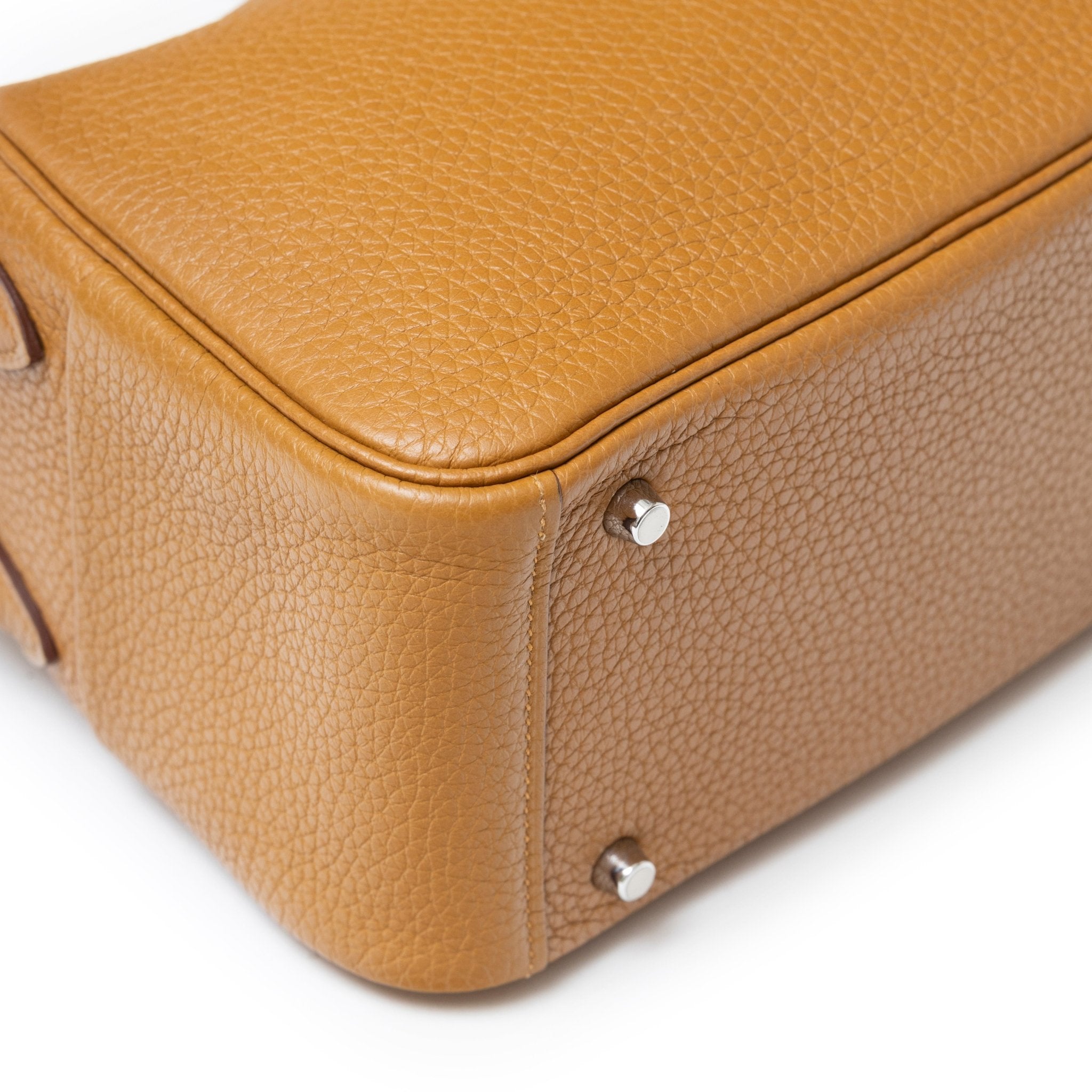 Hermès Mini Lindy I Sesame Clemence Palladium Hardware