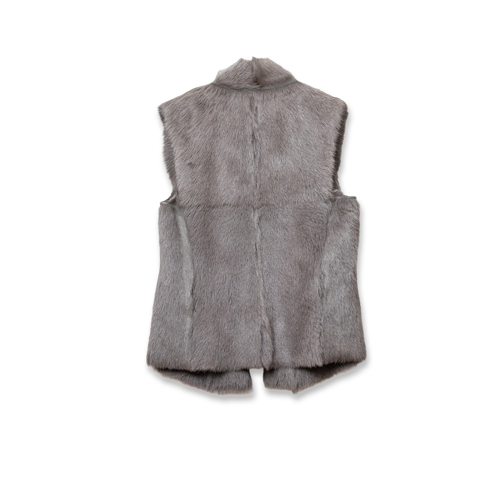 Hermès Pelisse Courte Fur Gris Vert - Back