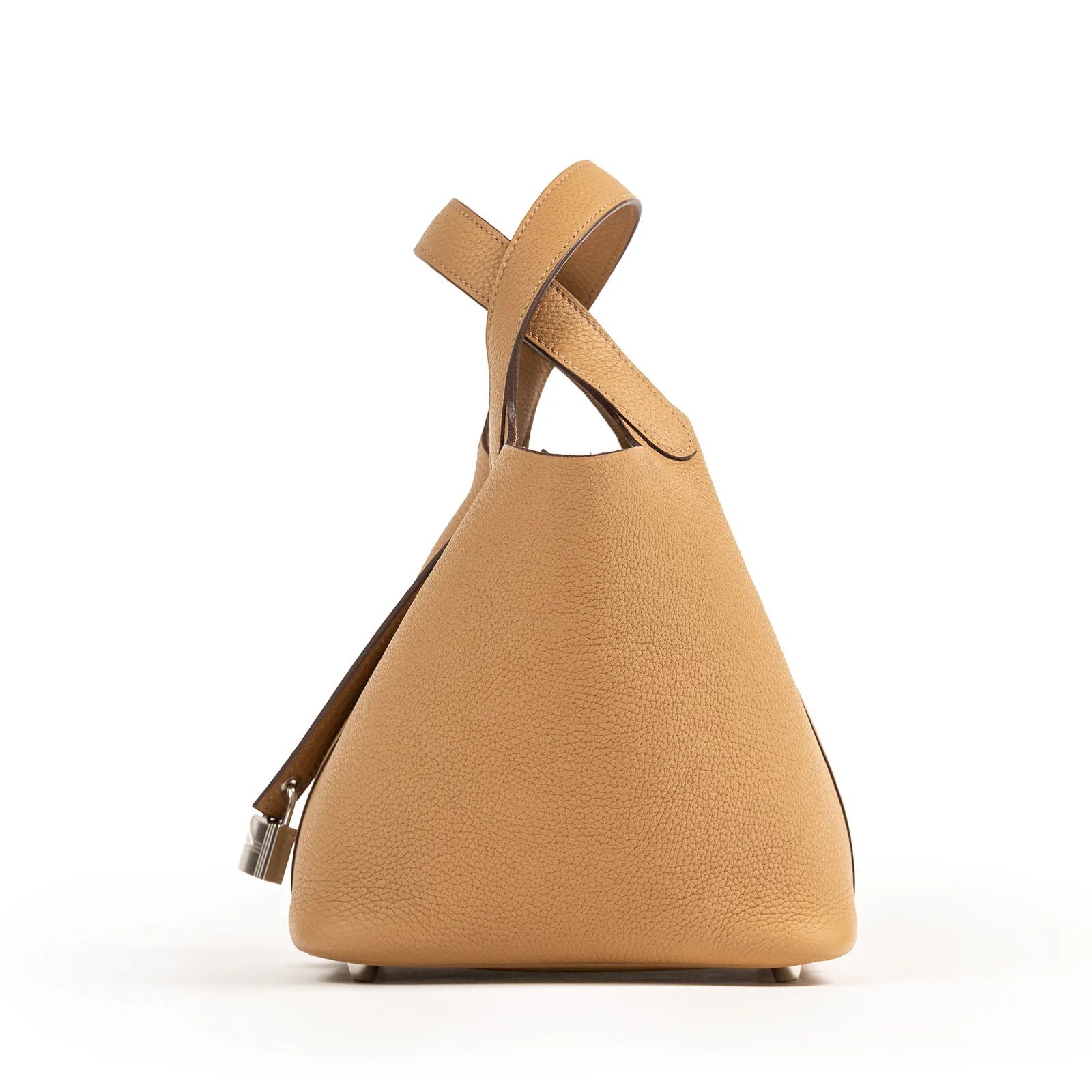 Hermès Picotin 18 Biscuit Clemence Palladium Hardware