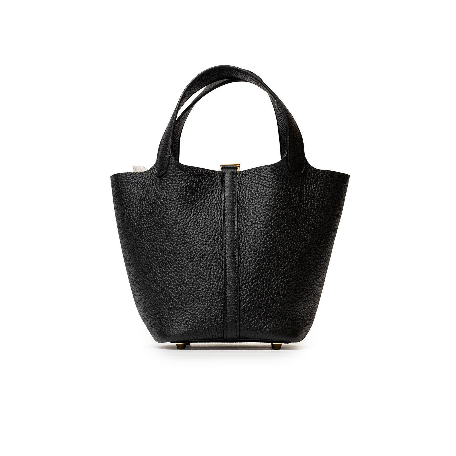 Hermès Picotin 18 Black Clemence Gold Hardware