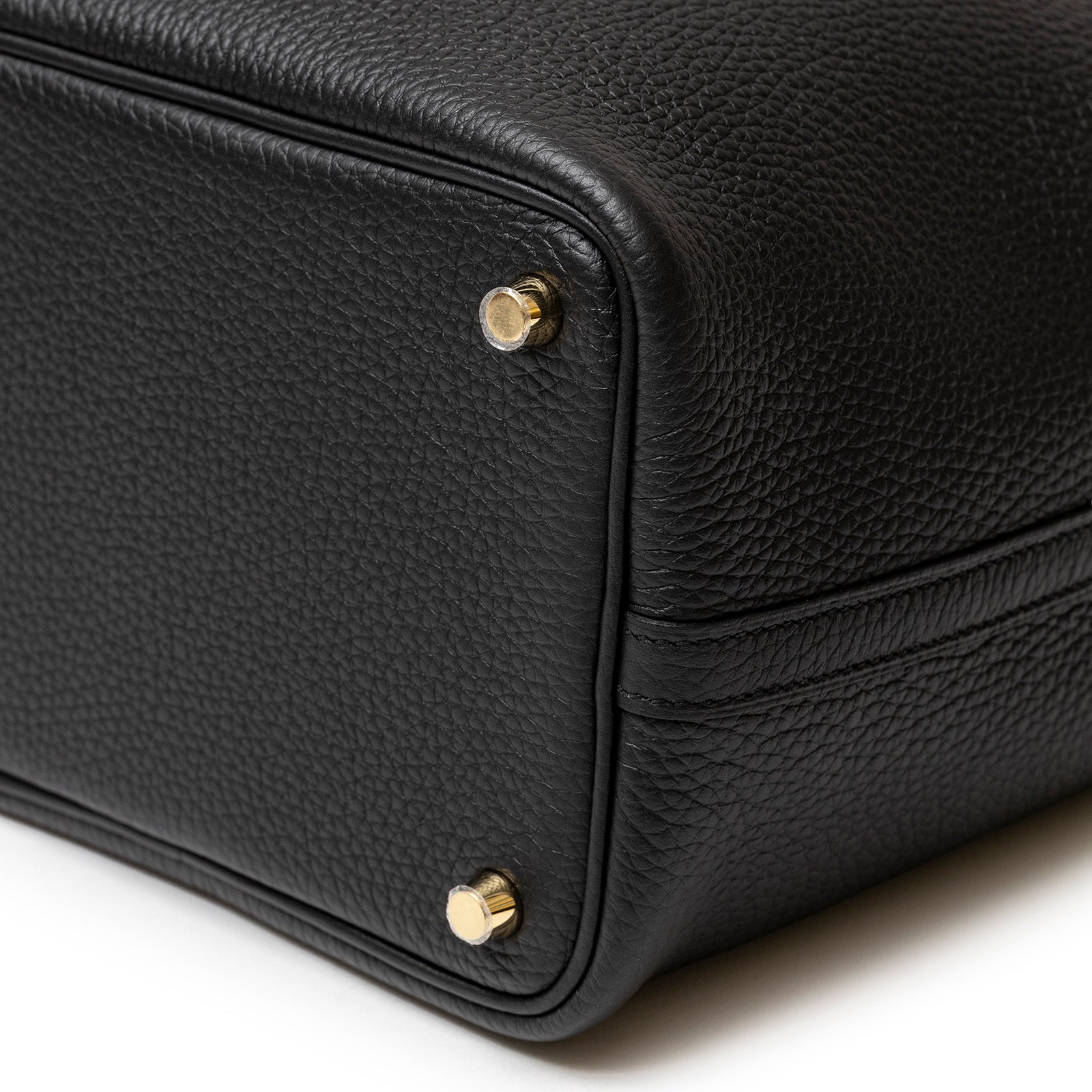 Hermès Picotin 18 Black Clemence Gold Hardware