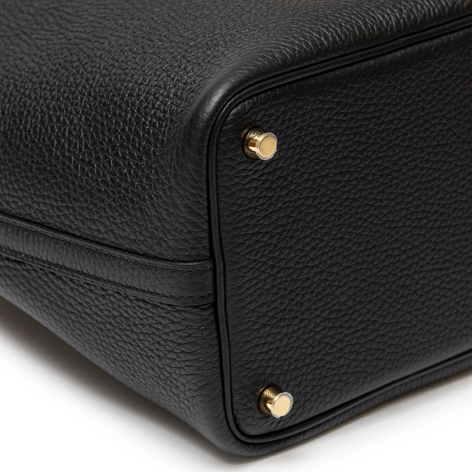 Hermès Picotin 18 Black Clemence Gold Hardware