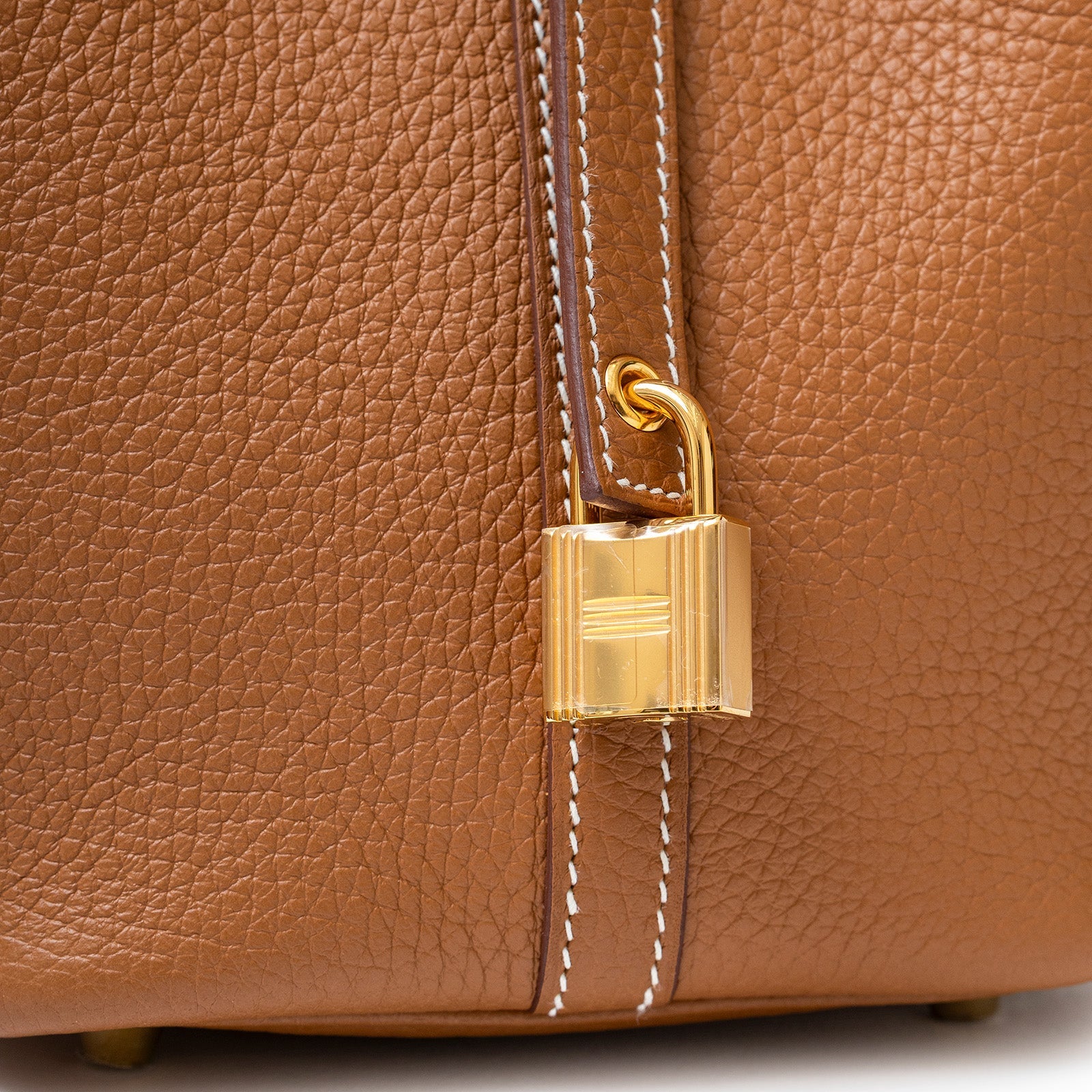 Hermès Picotin 18 Gold Clemence Gold Hardware
