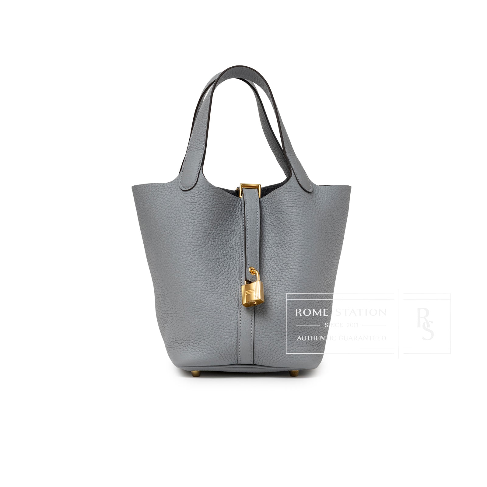 Hermès Picotin 18 Gris Pantin Clemence Gold Hardware | Rome