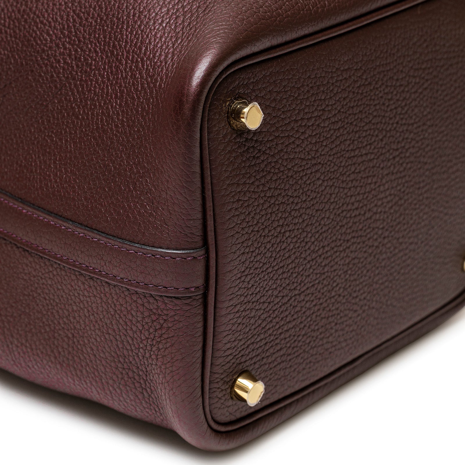 Hermès Picotin 18 Touch Rouge Sellier/Bourgogne Matte Alligator and Clemence Gold Hardware