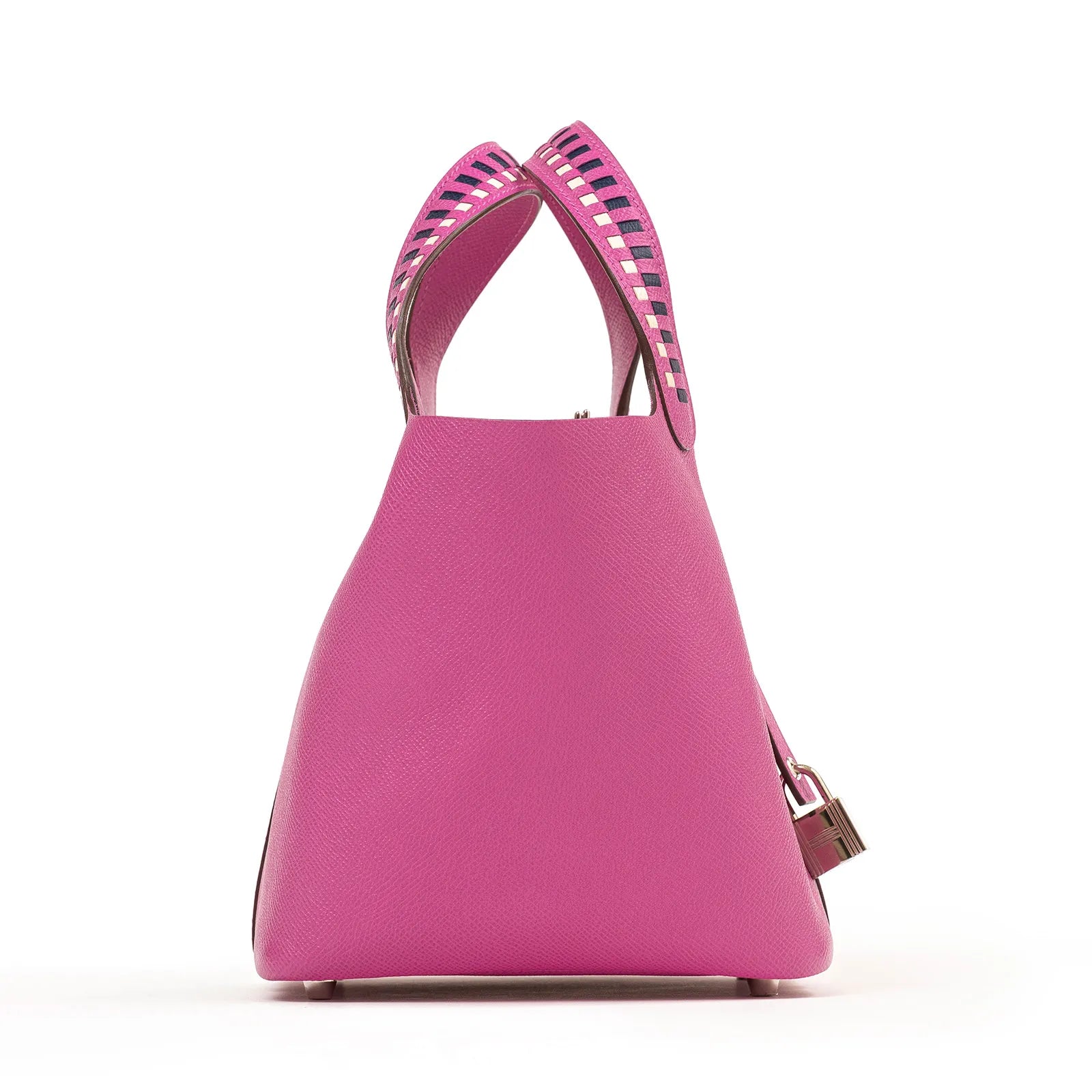 Hermès Picotin 18 Tressage Magnolia/Blue Saphir/Craie Epsom Palladium Hardware