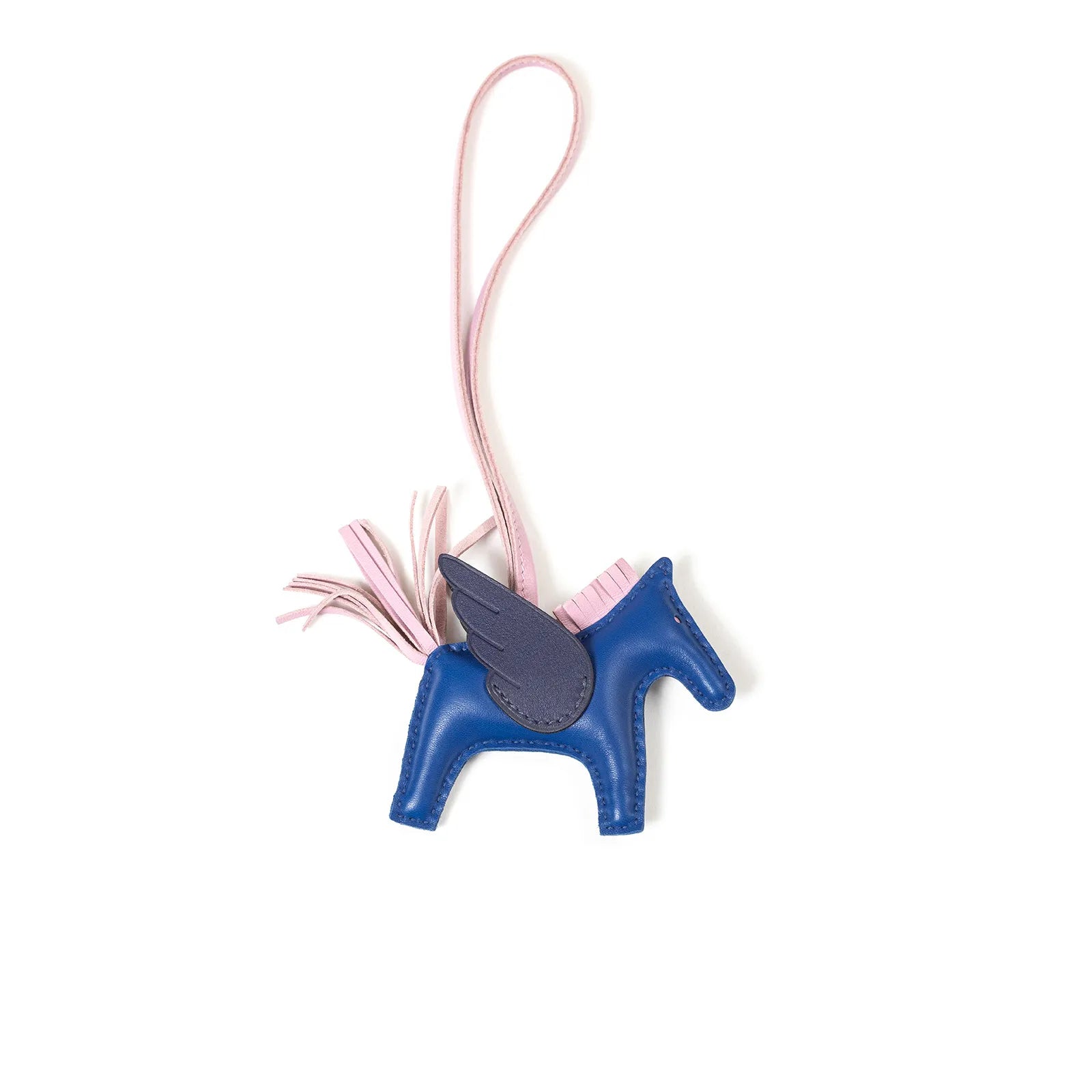 Hermès Rodeo Pegase PM Blue France/Mauve Sylvestre/Blue Saphir