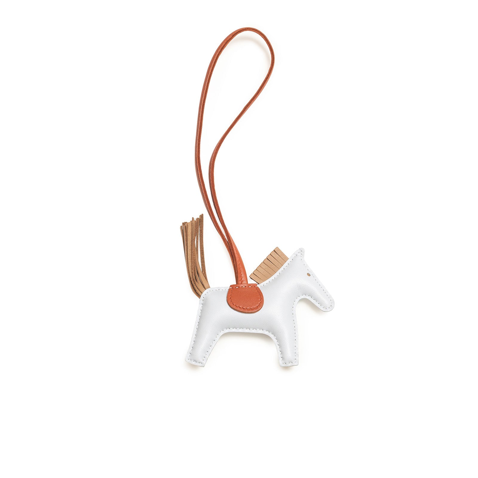 Hermès Rodeo PM Bleu Brume/Chai/Cuivre