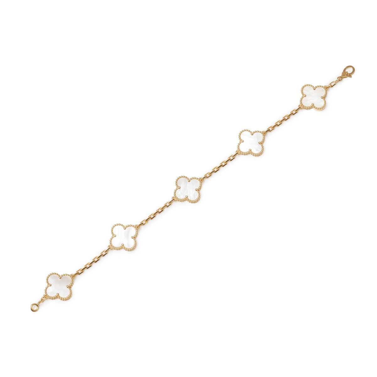 Van Cleef Arpels Vintage Alhambra 5 Motifs Mother-of-Pearl Gold | Rome ...